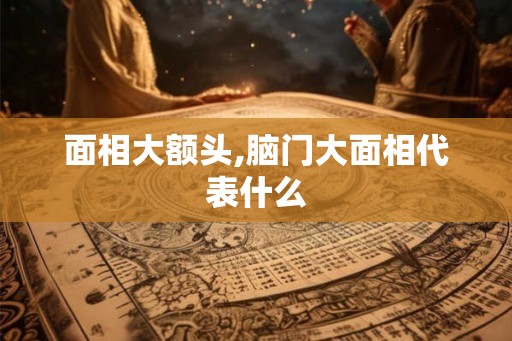 面相大额头,脑门大面相代表什么