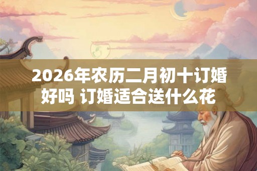 2026年农历二月初十订婚好吗 订婚适合送什么花