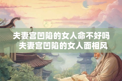 夫妻宫凹陷的女人命不好吗  夫妻宫凹陷的女人面相风水