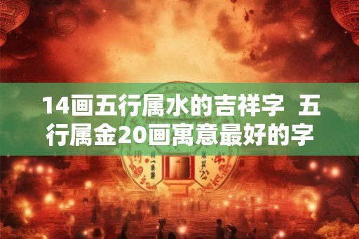 14画五行属水的吉祥字  五行属金20画寓意最好的字