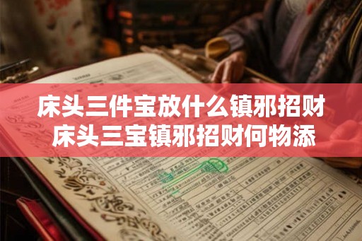 床头三件宝放什么镇邪招财 床头三宝镇邪招财何物添于其中 床头三件宝放什么镇邪招财 床头三宝镇邪招财何物添于其中