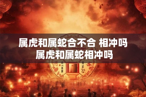 属虎和属蛇合不合 相冲吗 属虎和属蛇相冲吗 属虎和属蛇合不合 相冲吗 属虎和属蛇相冲吗