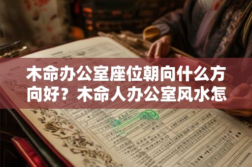 木命办公室座位朝向什么方向好？木命人办公室风水怎么样？