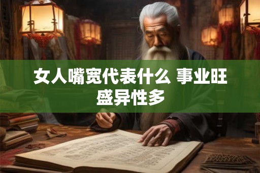 女人嘴宽代表什么 事业旺盛异性多 女人嘴宽代表什么 事业旺盛异性多
