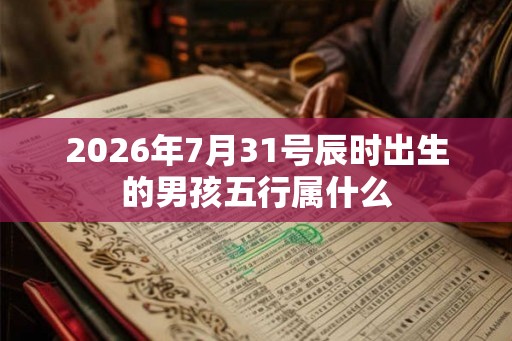 2026年7月31号辰时出生的男孩五行属什么 2026年7月31号辰时出生的男孩五行属什么