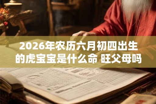 2026年农历六月初四出生的虎宝宝是什么命 旺父母吗
