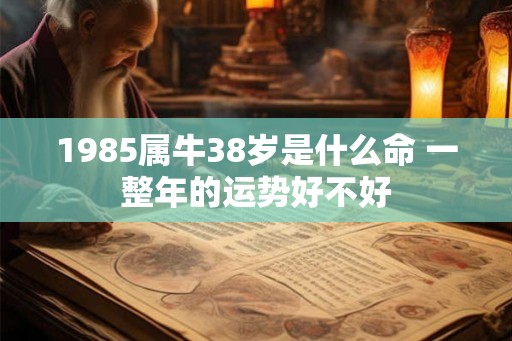 1985属牛38岁是什么命 一整年的运势好不好
