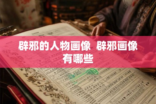 辟邪的人物画像  辟邪画像有哪些