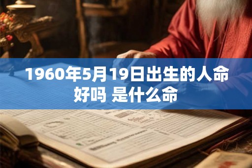 1960年5月19日出生的人命好吗 是什么命 1960年5月19日出生的人命好吗 是什么命