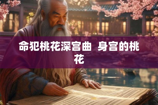 命犯桃花深宫曲  身宫的桃花