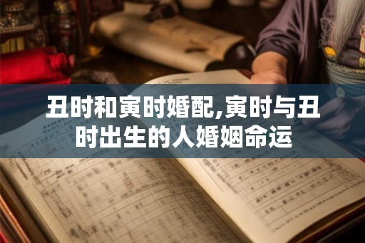 丑时和寅时婚配,寅时与丑时出生的人婚姻命运