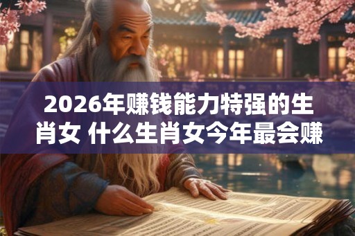 2026年赚钱能力特强的生肖女 什么生肖女今年最会赚钱