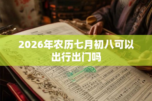 2026年农历七月初八可以出行出门吗