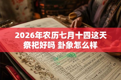 2026年农历七月十四这天祭祀好吗 卦象怎么样