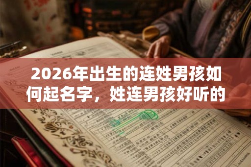 2026年出生的连姓男孩如何起名字，姓连男孩好听的名字