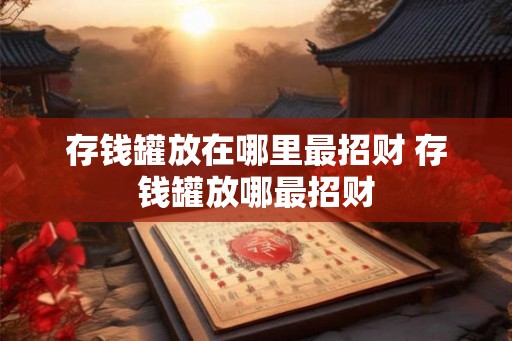 存钱罐放在哪里最招财 存钱罐放哪最招财 存钱罐放在哪里最招财 存钱罐放哪最招财