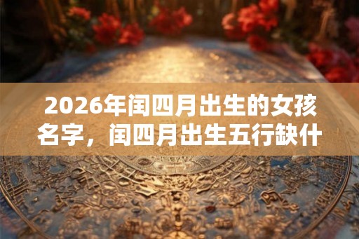 2026年闰四月出生的女孩名字，闰四月出生五行缺什么？