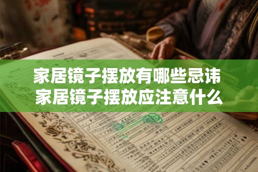 家居镜子摆放有哪些忌讳 家居镜子摆放应注意什么