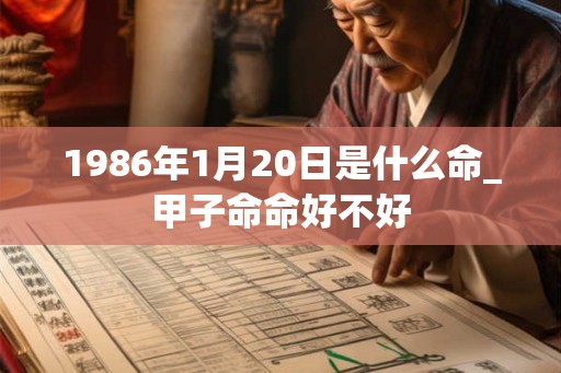 1986年1月20日是什么命_甲子命命好不好