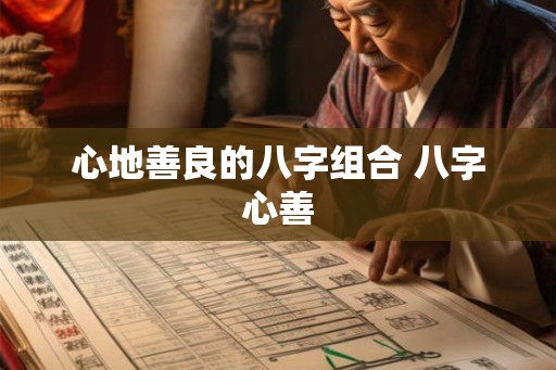 心地善良的八字组合 八字心善