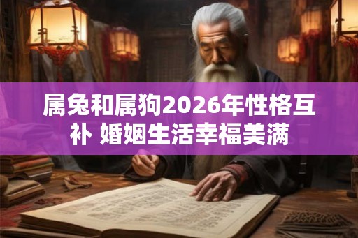 属兔和属狗2026年性格互补 婚姻生活幸福美满