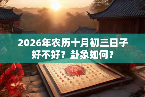 2026年农历十月初三日子好不好？卦象如何？