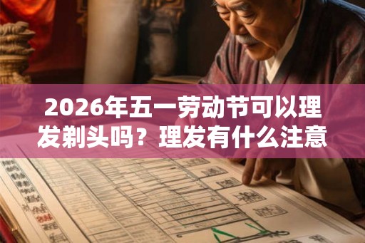 2026年五一劳动节可以理发剃头吗?理发有什么注意事项? 2026年五一劳动节可以理发剃头吗?理发有什么注意事项?