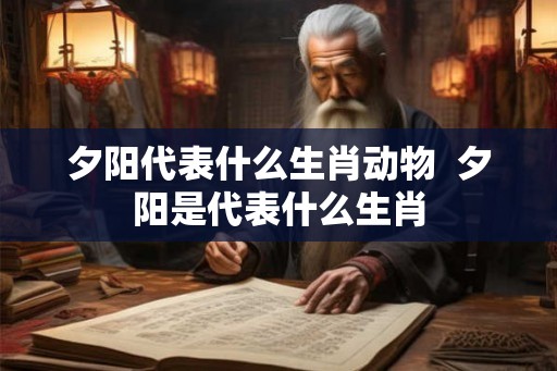 夕阳代表什么生肖动物  夕阳是代表什么生肖