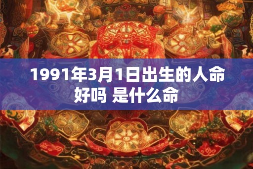 1991年3月1日出生的人命好吗 是什么命