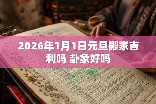 2026年1月1日元旦搬家吉利吗 卦象好吗