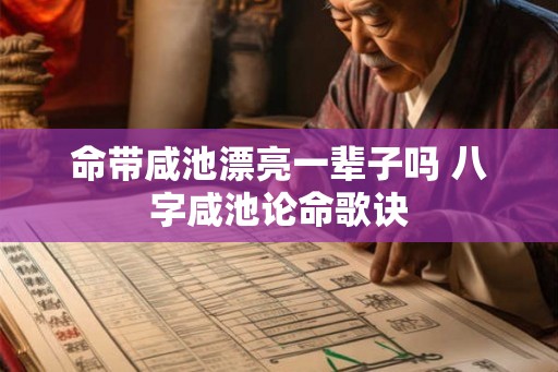 命带咸池漂亮一辈子吗 八字咸池论命歌诀