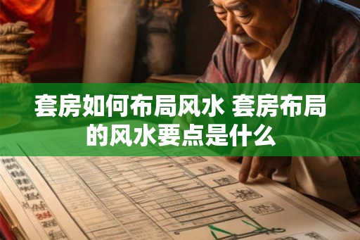套房如何布局风水 套房布局的风水要点是什么 套房如何布局风水 套房布局的风水要点是什么