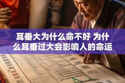 耳垂大为什么命不好 为什么耳垂过大会影响人的命运