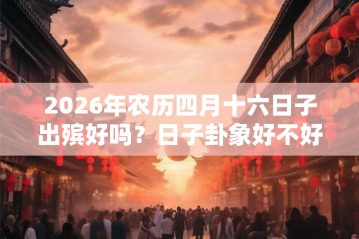 2026年农历四月十六日子出殡好吗？日子卦象好不好？