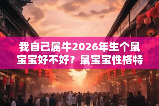 我自己属牛2026年生个鼠宝宝好不好？鼠宝宝性格特点？
