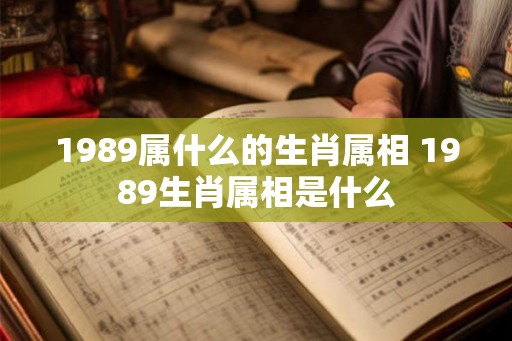 1989属什么的生肖属相 1989生肖属相是什么