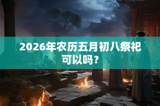 2026年农历五月初八祭祀可以吗? 2026年农历五月初八祭祀可以吗?