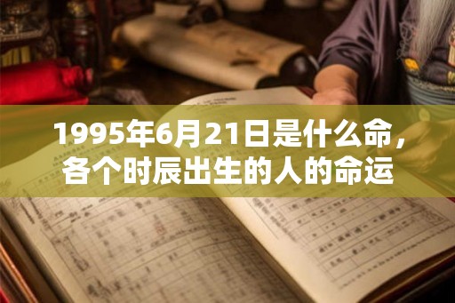 1995年6月21日是什么命，各个时辰出生的人的命运