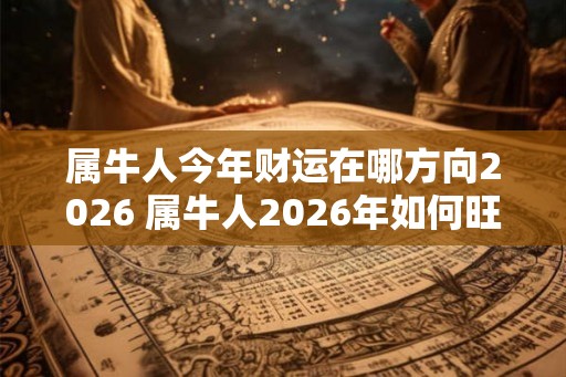 属牛人今年财运在哪方向2026 属牛人2026年如何旺财运