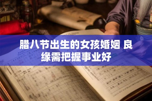 腊八节出生的女孩婚姻 良缘需把握事业好 腊八节出生的女孩婚姻 良缘需把握事业好