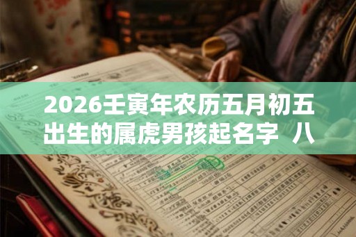 2026壬寅年农历五月初五出生的属虎男孩起名字  八字算命