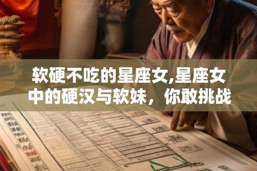 软硬不吃的星座女,星座女中的硬汉与软妹，你敢挑战吗？