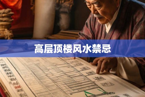 高层顶楼风水禁忌