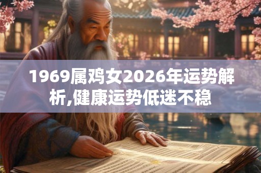 1969属鸡女2026年运势解析,健康运势低迷不稳