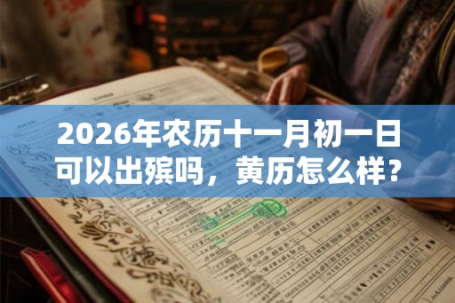 2026年农历十一月初一日可以出殡吗，黄历怎么样？