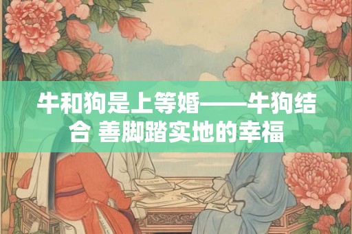 牛和狗是上等婚——牛狗结合 善脚踏实地的幸福