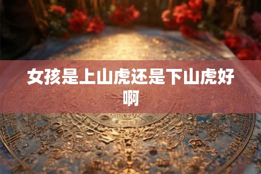 女孩是上山虎还是下山虎好啊