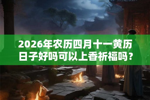 2026年农历四月十一黄历日子好吗可以上香祈福吗? 2026年农历四月十一黄历日子好吗可以上香祈福吗?