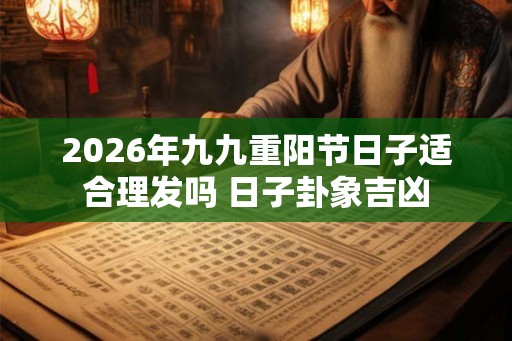 2026年九九重阳节日子适合理发吗 日子卦象吉凶