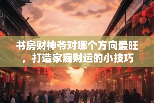 书房财神爷对哪个方向最旺，打造家庭财运的小技巧
